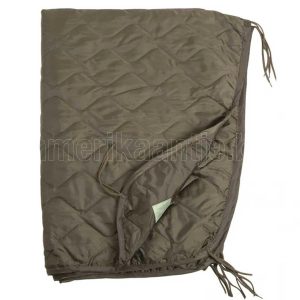Olive deken / poncho voering
