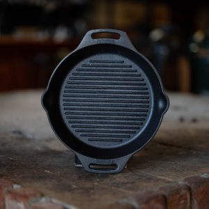 Petromax Cast Iron Grill Skillet 30cm met Twee Handvaten
